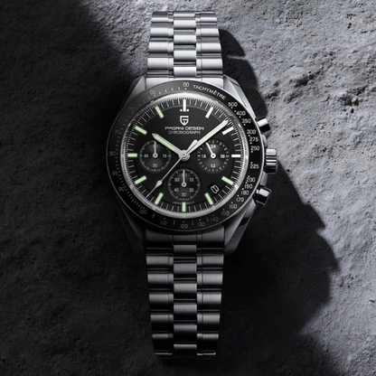 PAGANI DESIGN 2025 New Men's Watches Top Luxury Quartz Watch For Men Auto Date Speed Chronograph AR Sapphire Mirror Wrist watch